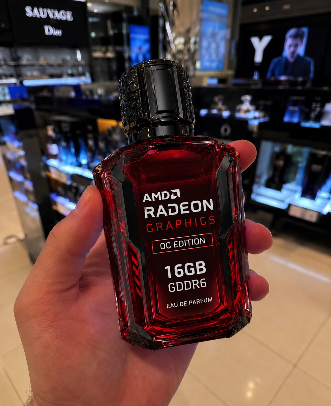AMD Radeon Graphics OC Edition 16 GB GDDR6 Eau De Parfum