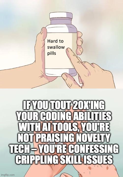 The Trick Is To Level Up From Hot Garbage · ProgrammerHumor.io