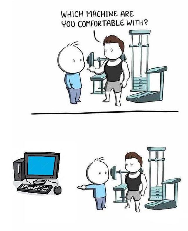 The Only Machine I Am Truly Comfortable With