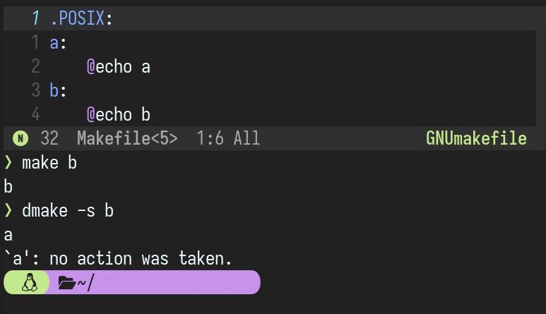 Same Makefile, Different Results