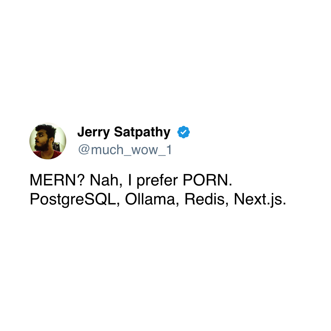 Have You Or Your Fellow Brethren Tried The Porn Stack Yet