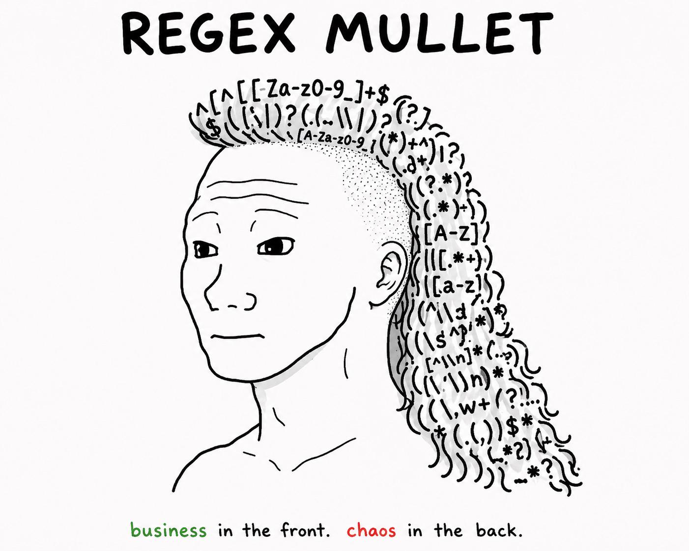 The Regex Lover Can Go To Any Extent