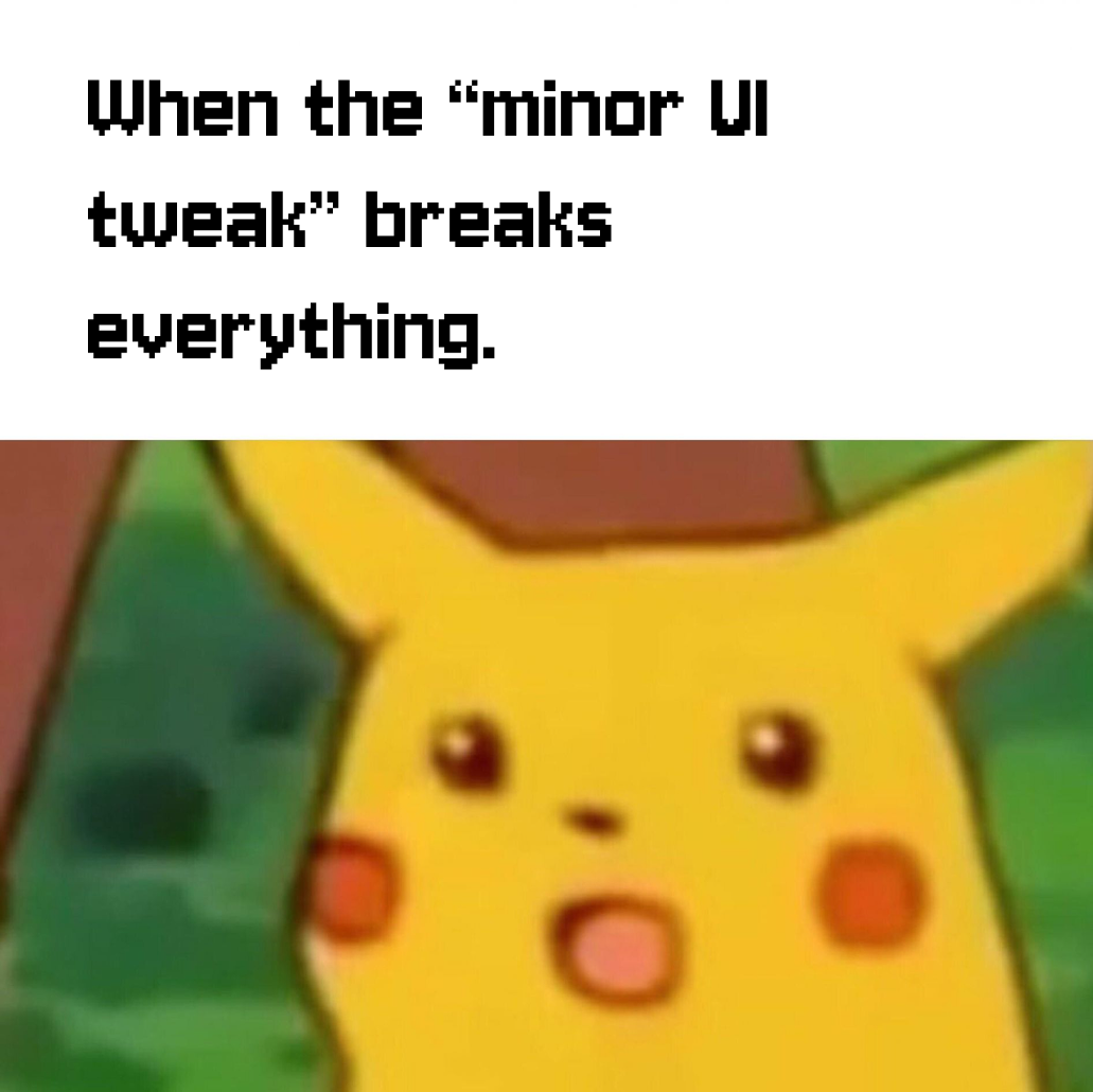 A Small Fix