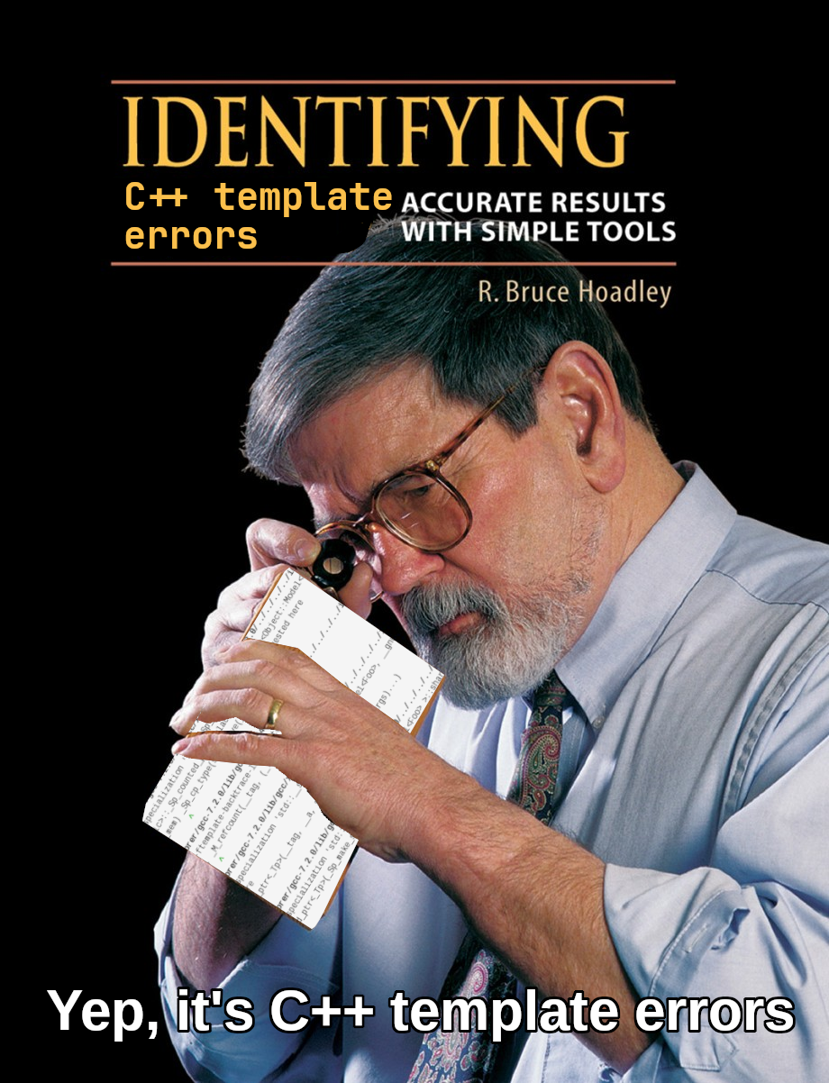 I'm Pretty Sure It's Template Errors