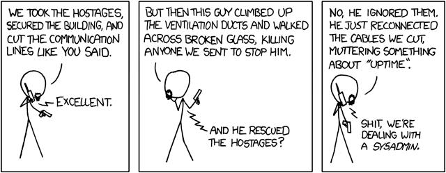 Never Mess With Sys Admin