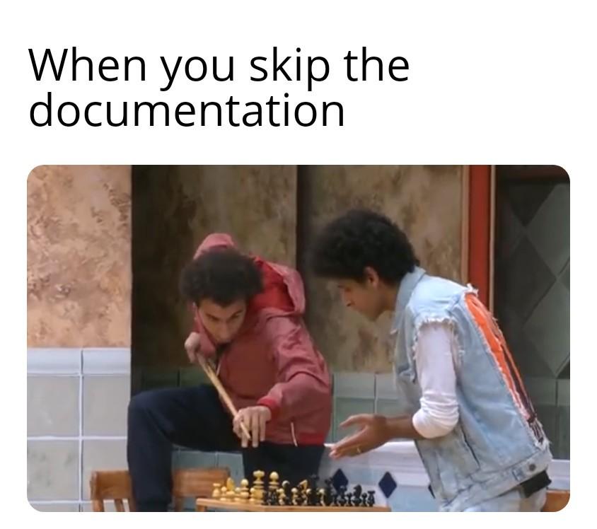 Documentation Is Optional