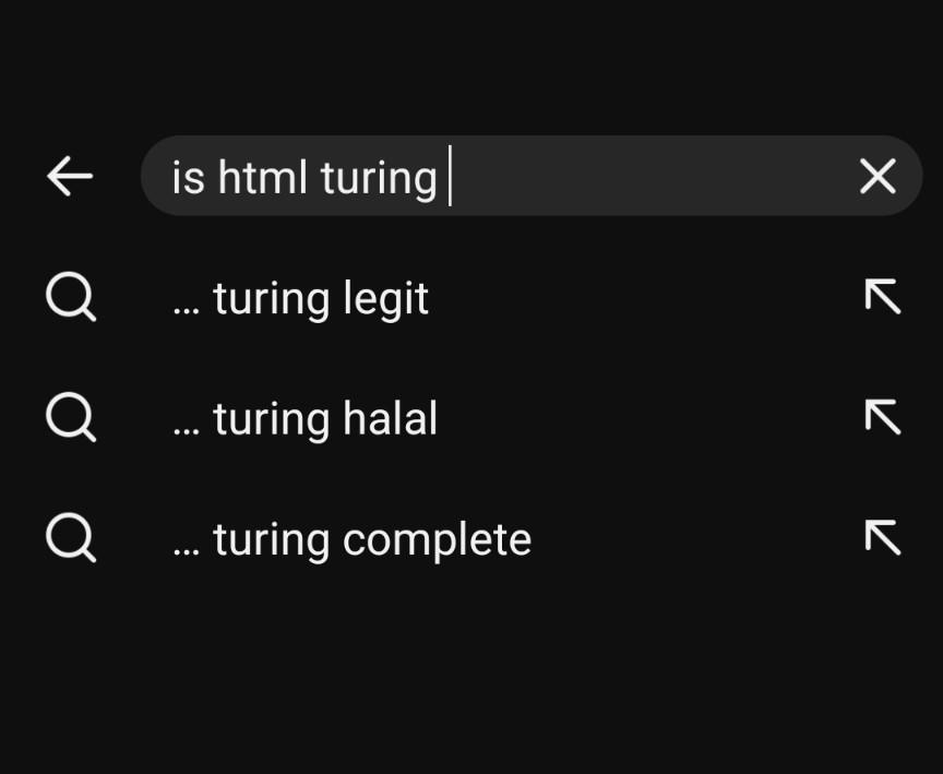 Turing Halalness