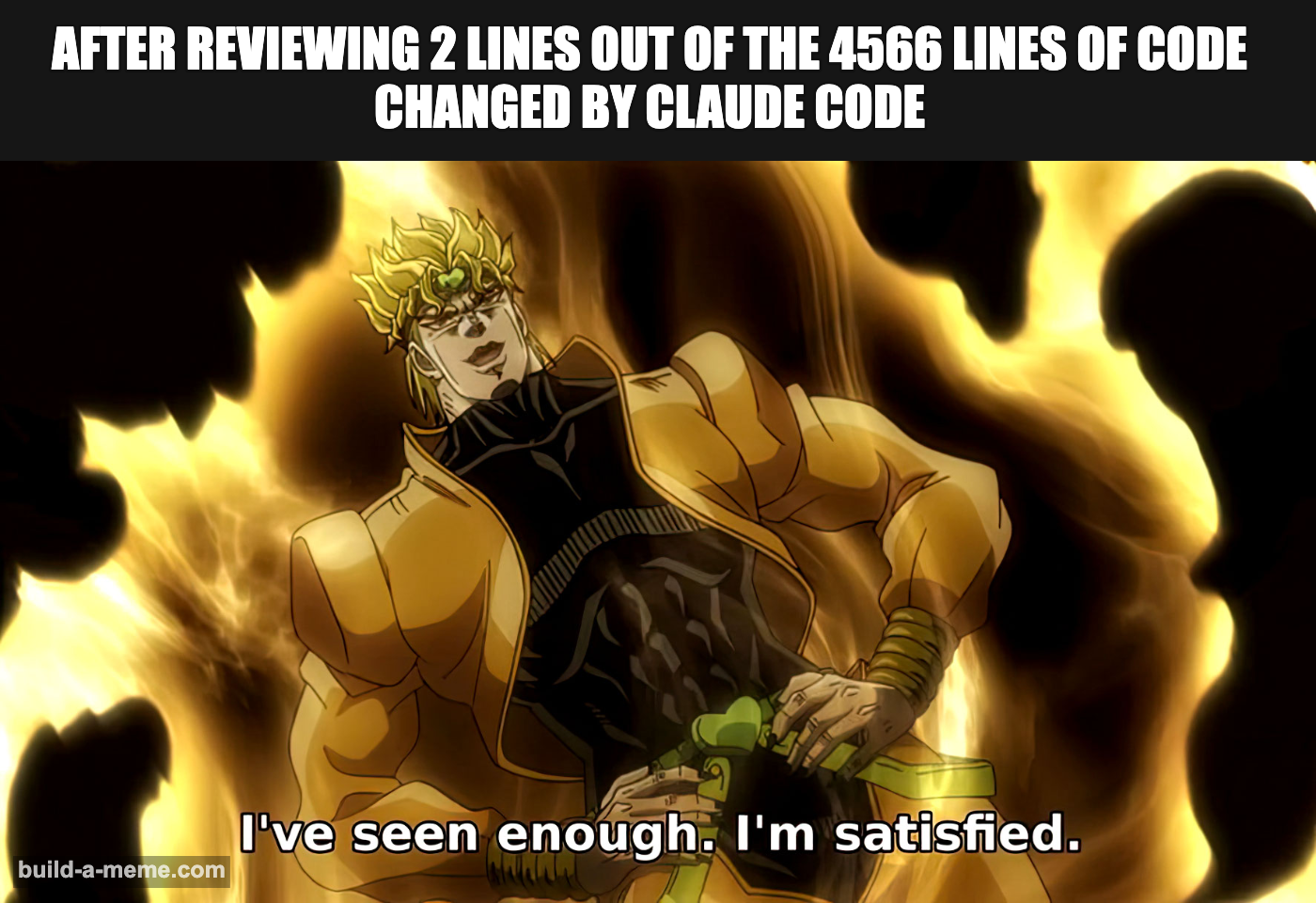 I Have Seen Enough