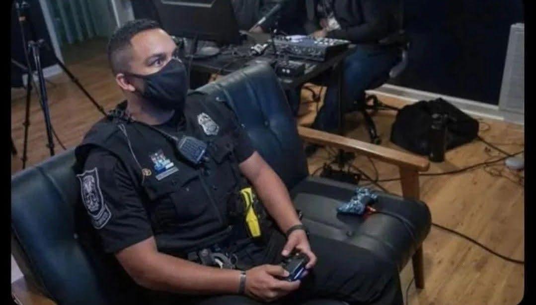 The Police After Raiding Leaker's House