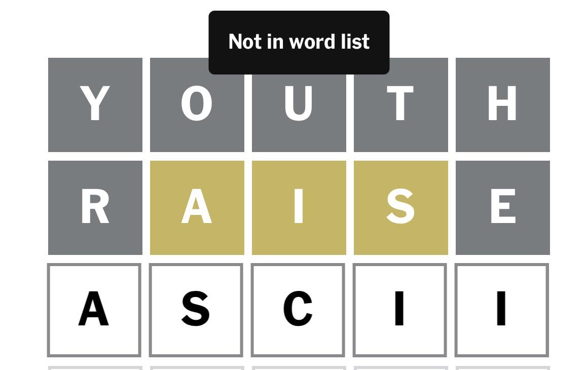 What Do You Mean Not A Word