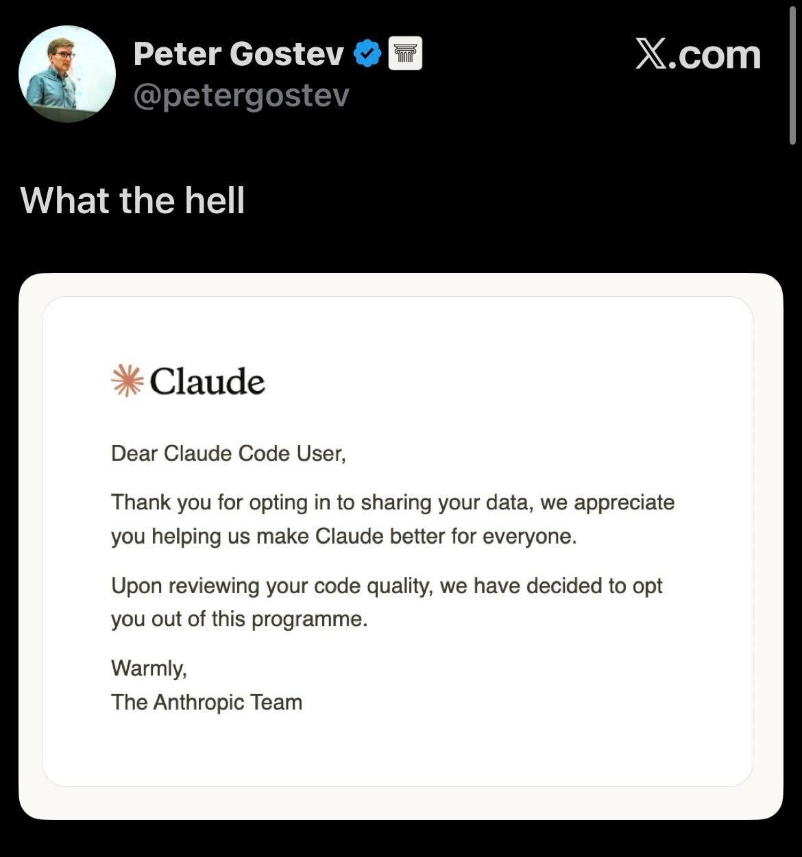 Esteemed Claude User