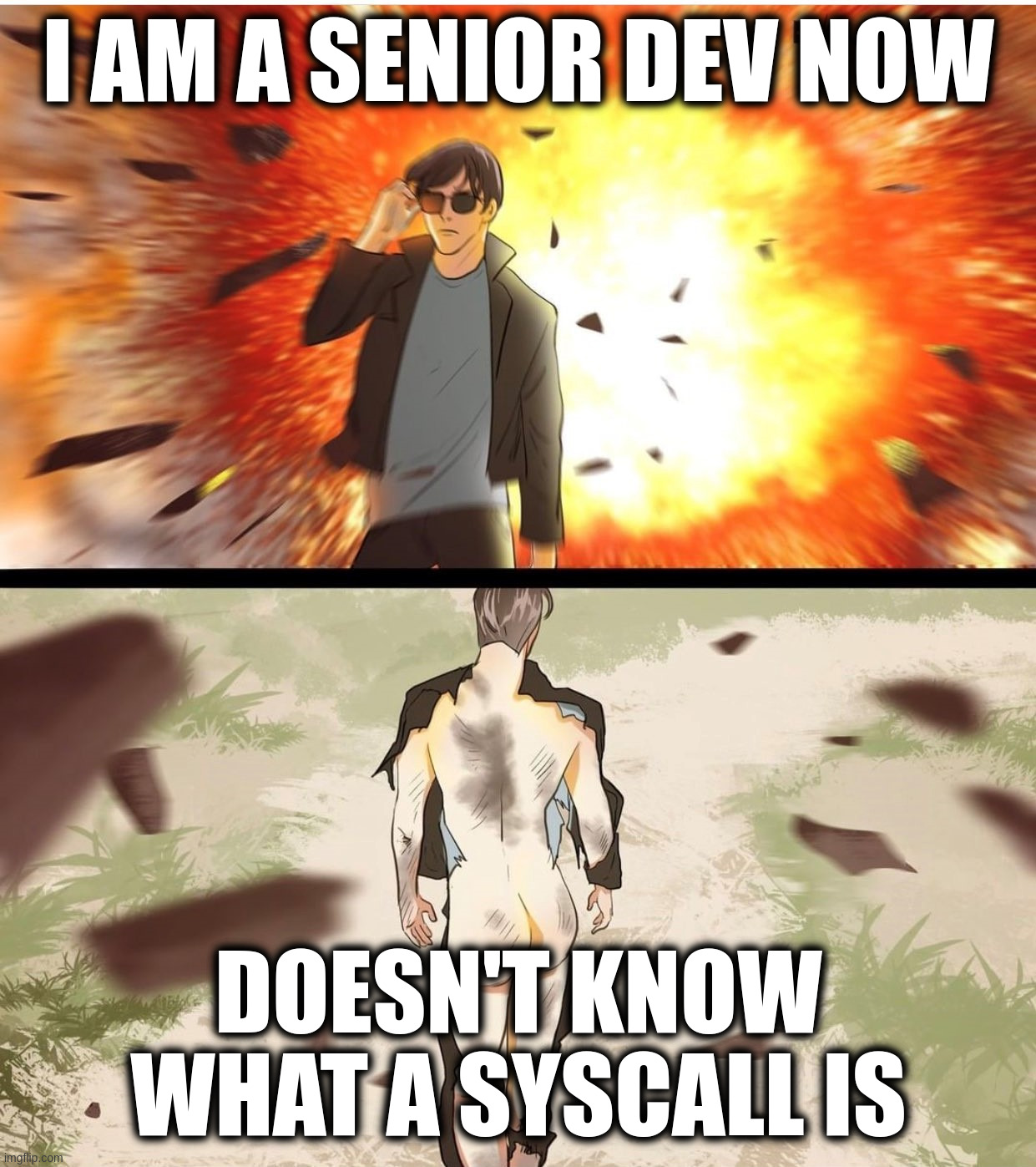 Look At Me I Am A Senior Dev Now