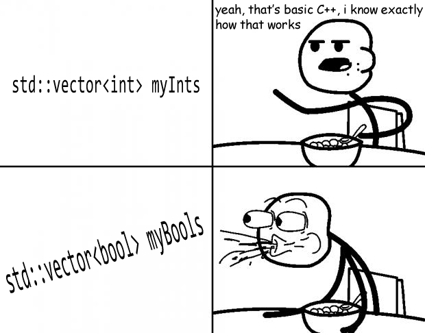 The Bool Vector Is A Lie