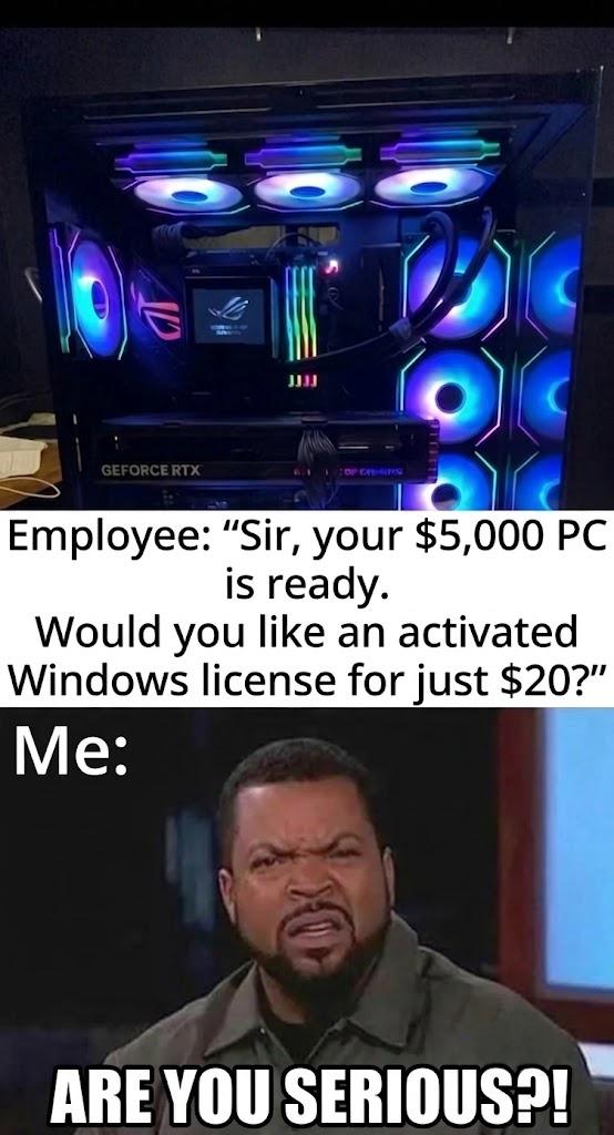 The Line Is Drawn At $20