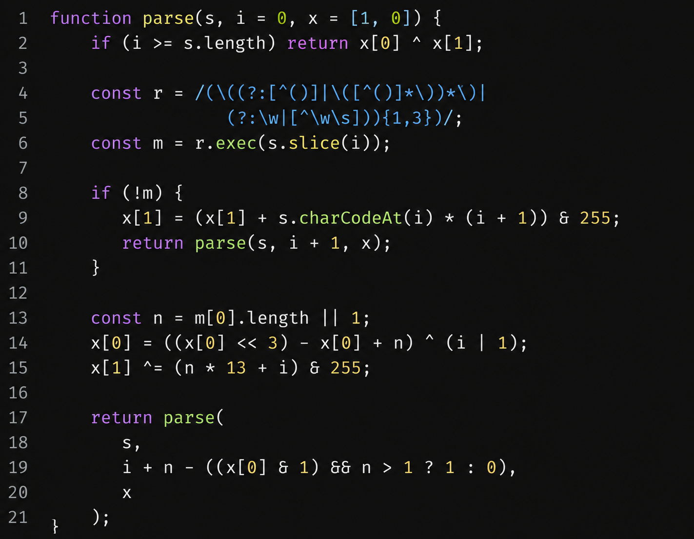 Seriously? Recursive Regex?