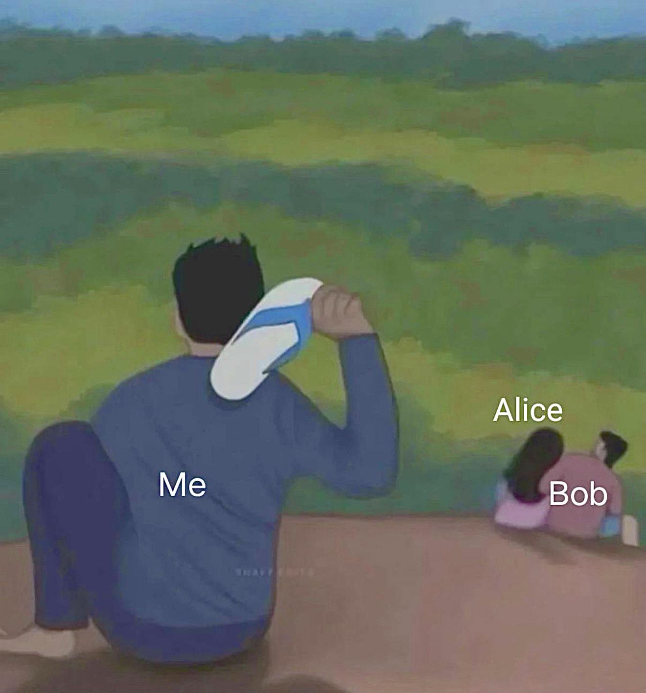 Saw Alice And Bob Again