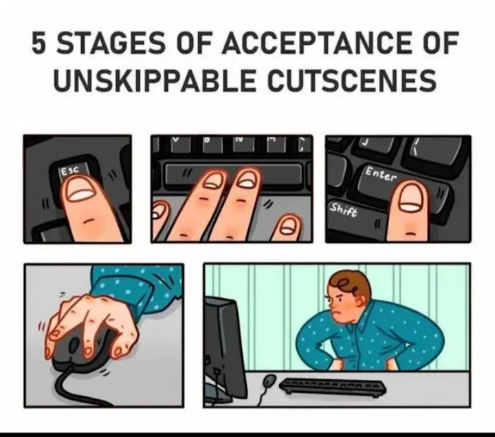 We've All Been Through This Sequence.....
