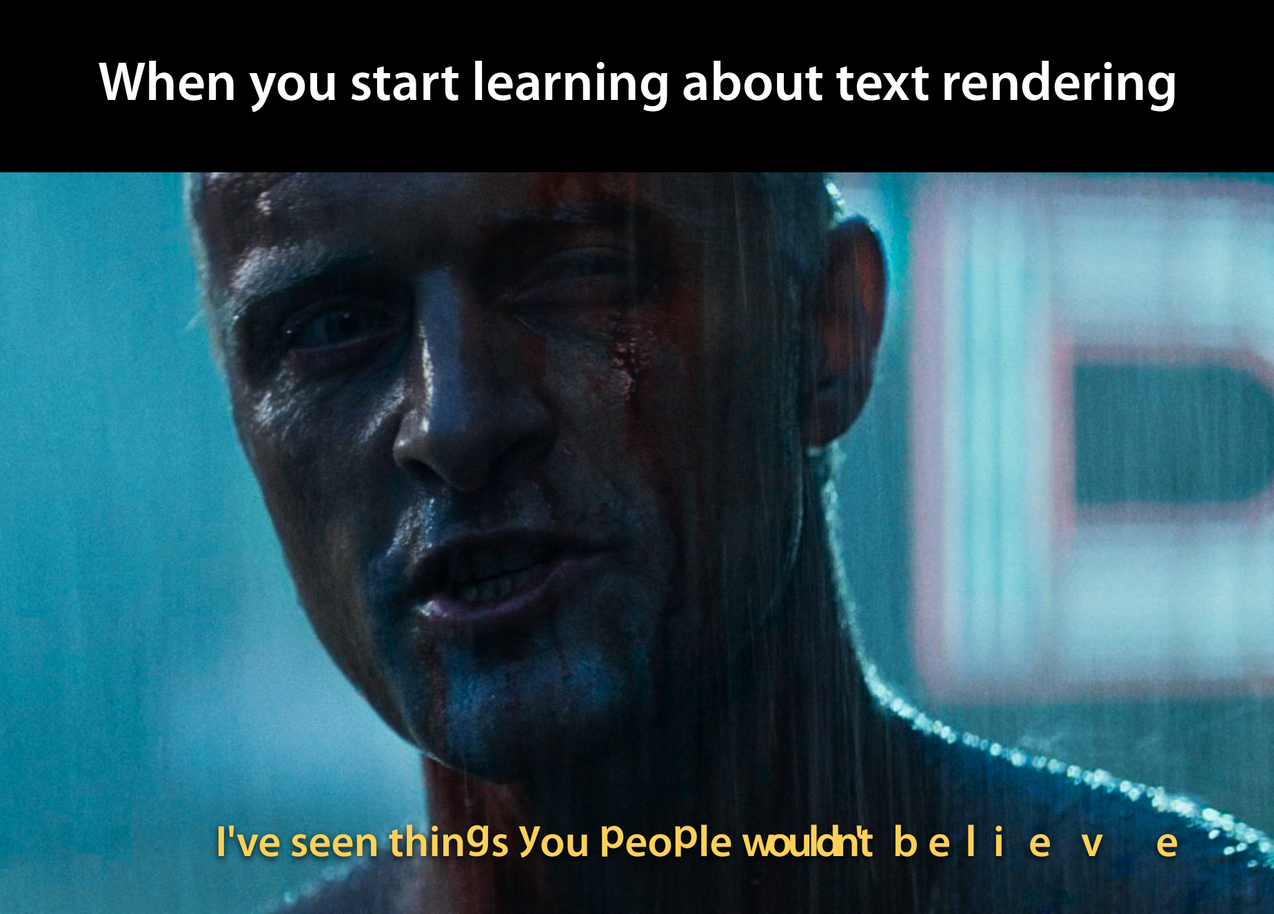 The Alphabet Was A Mistake