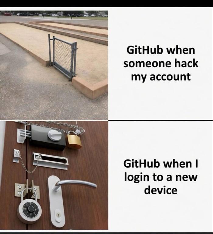 Github When I Login To A New Device