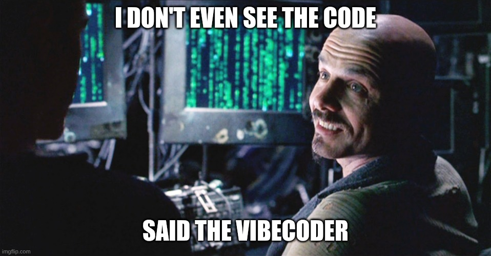 He Was A Vibe Coder