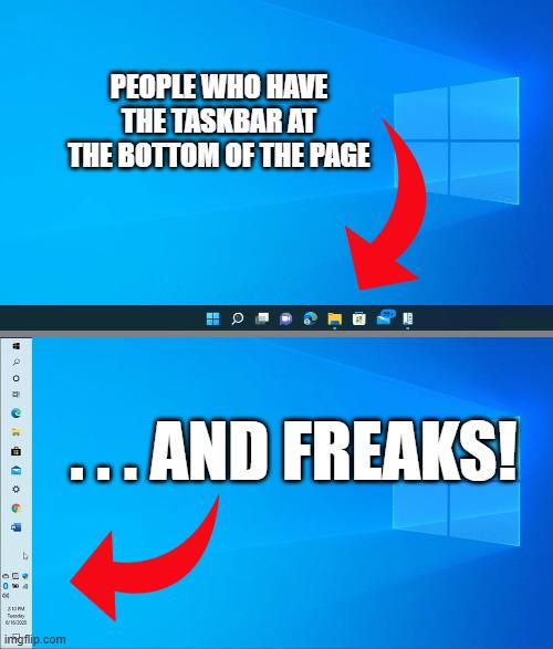 There Are Two Types Of People Who Use Windows . . .