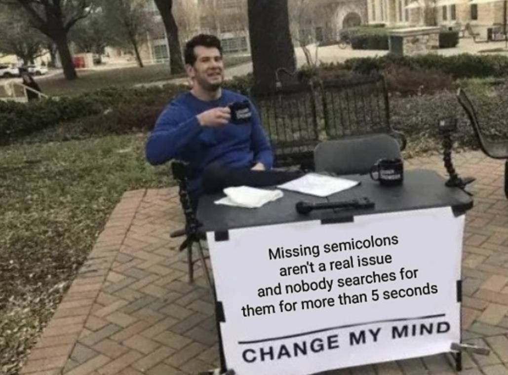 You Can't Change My Mind