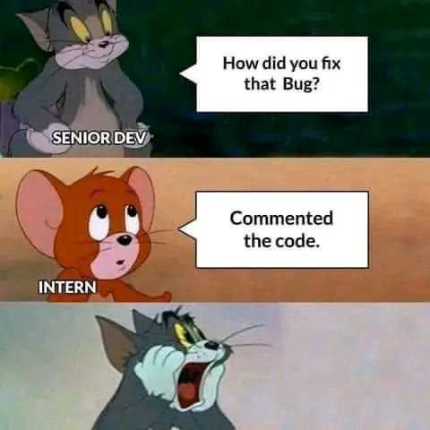 The Bug Is Gone If The Code Is Gone
