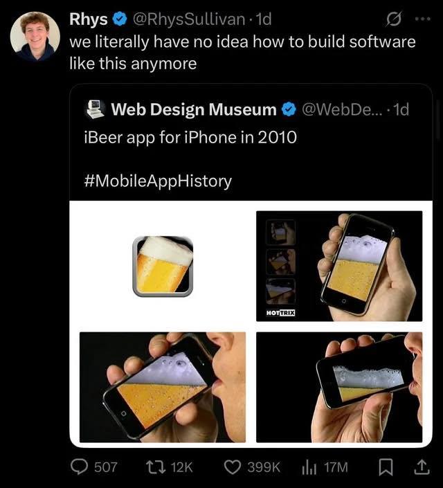 Peak Software Engineering Was Achieved In 2010
