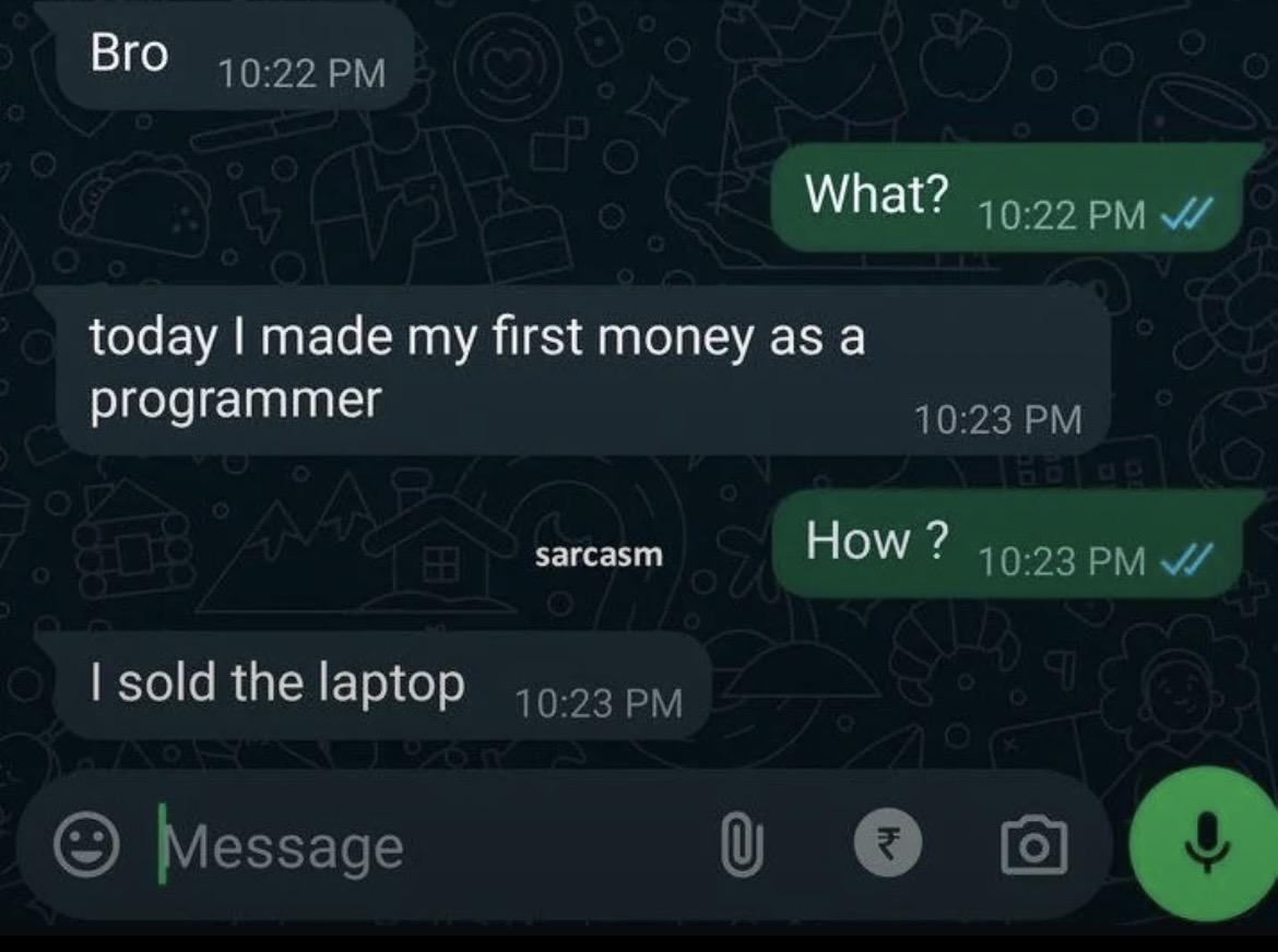 Technically He Made Money
