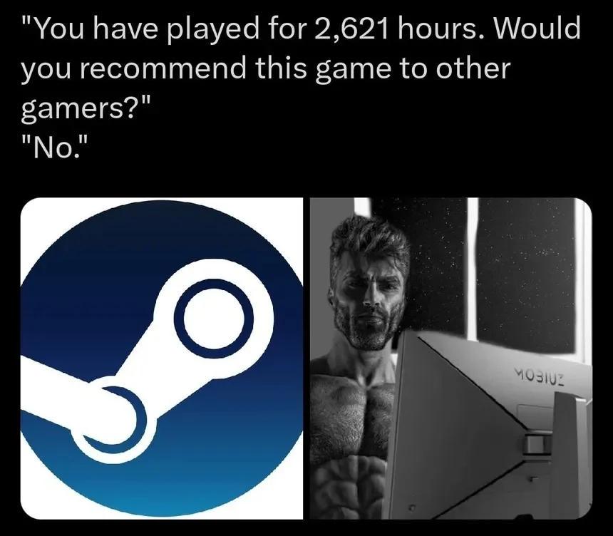 Average Review On Steam Be Like