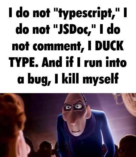 Javascript Rawdogging