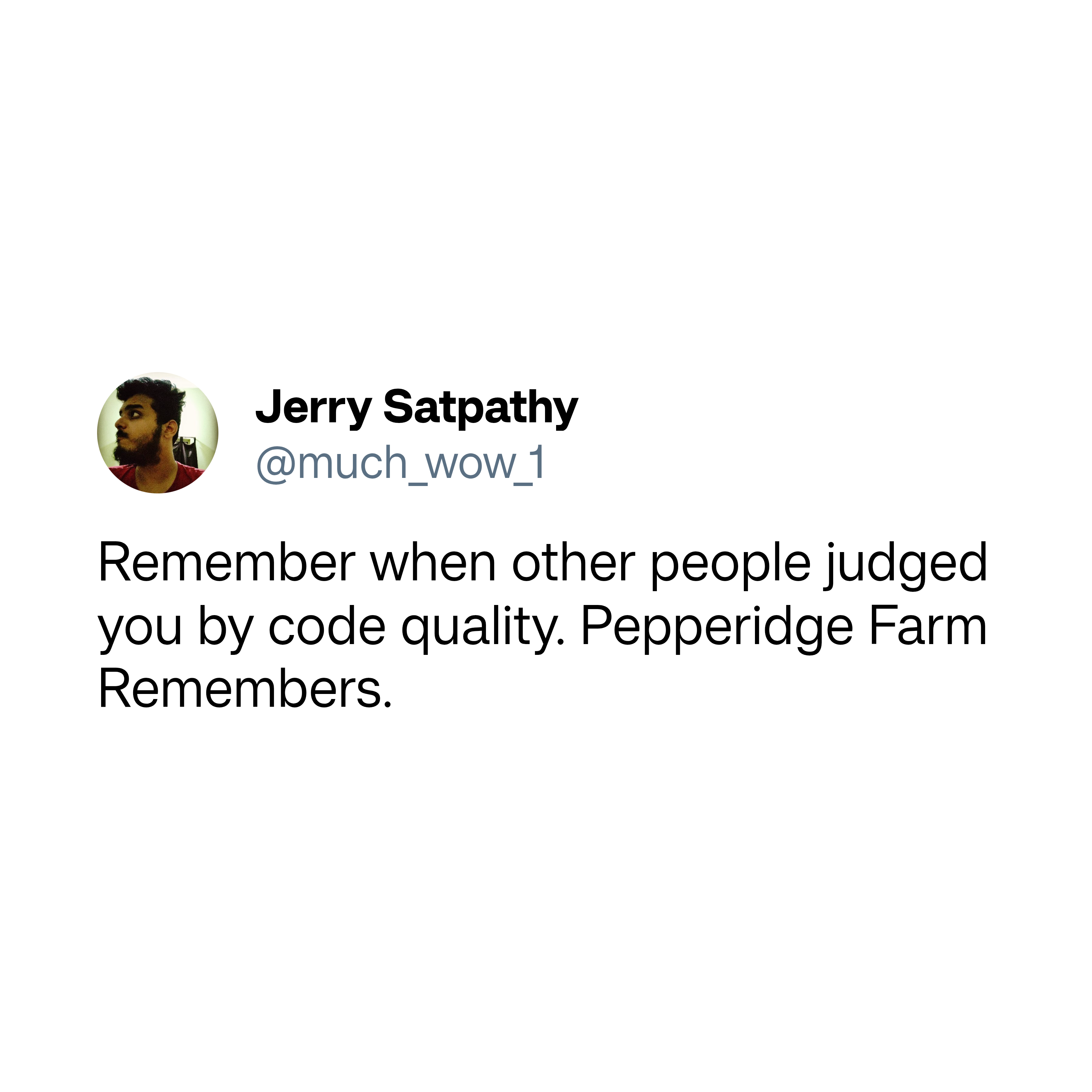 The Glorious Days Of Past When You Got Roasted For Shitty Code