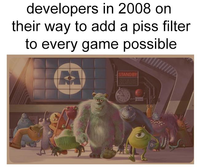 I Miss The Mid/Late 2000s Piss Filter In Video Games