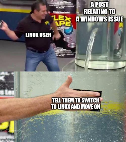 Average Linux User On Reddit