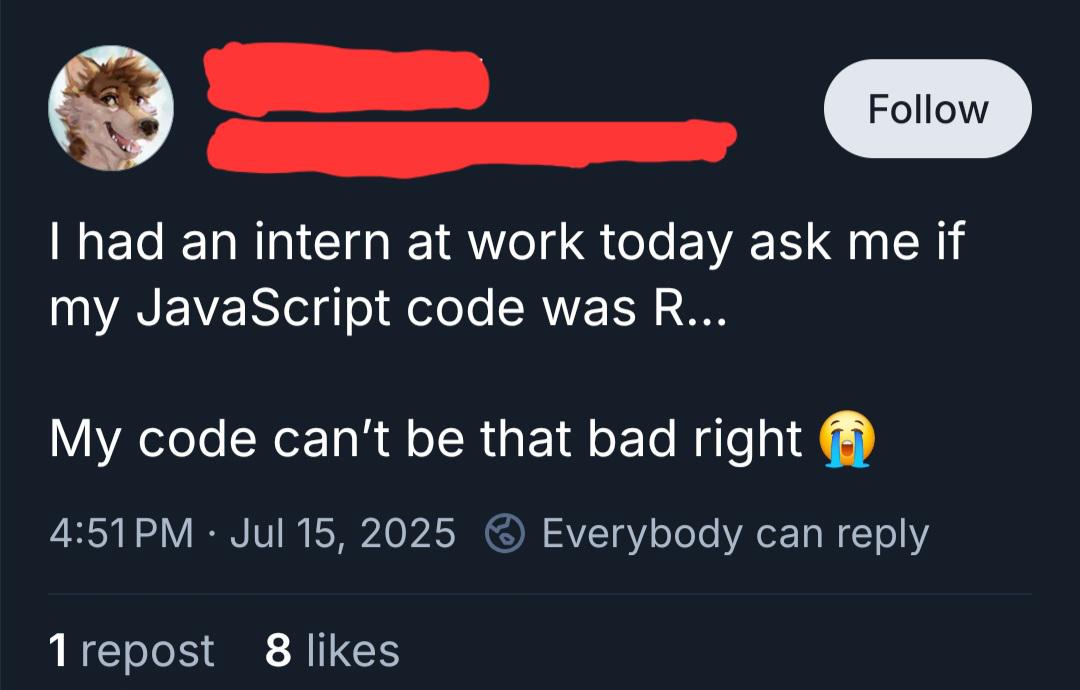 Mistakened JavaScript