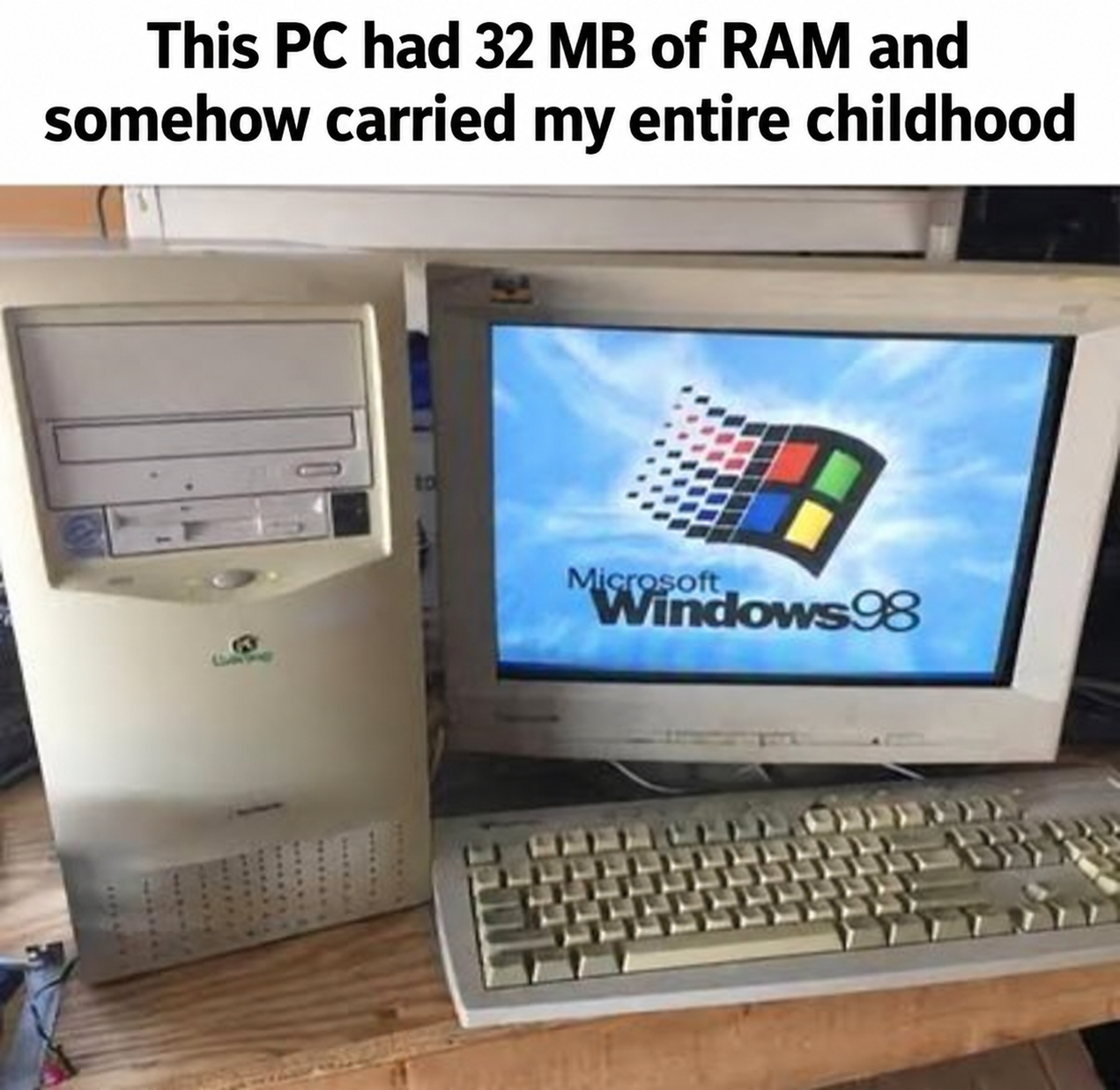 Kids Today Will Never Know How Much This Setup Meant