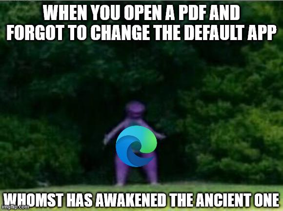 I Just Wanted To Read A Single Document Man