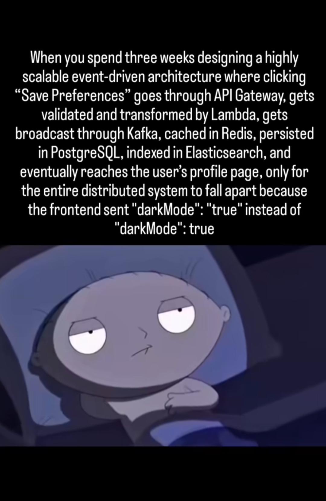 It Was Just A String