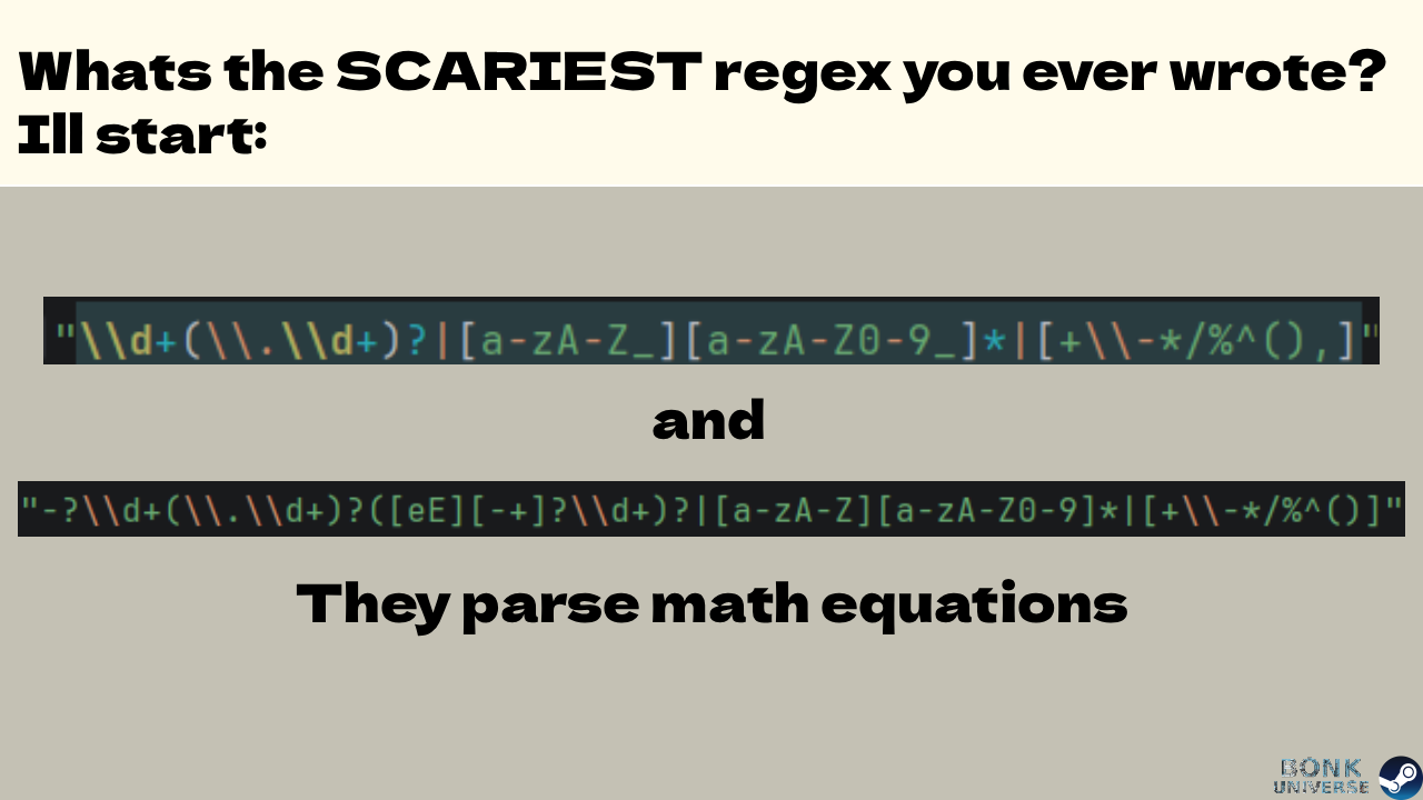 Regex Moment