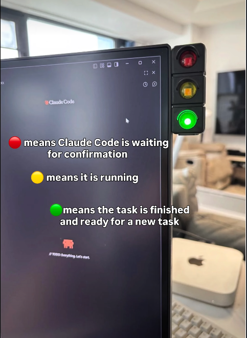 Traffic Light For Claude Code