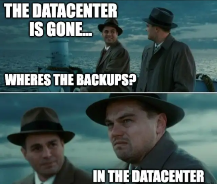 Tell Me You Don't Understand Disaster Recovery Without Telling Me