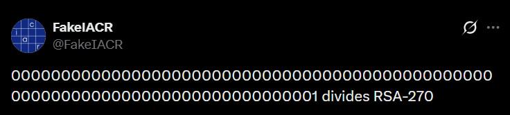 RSA 270 Solved