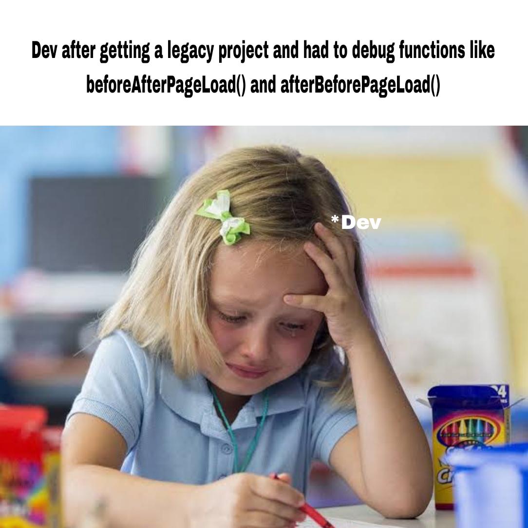What Legacy Code Does To Dev
