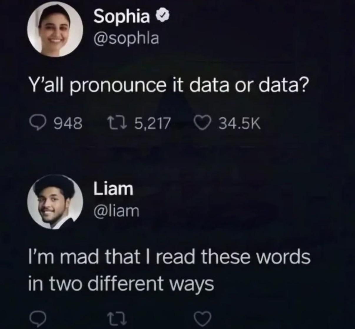 Do You Pronounce Data As Data Or Data