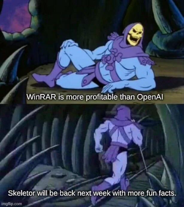 Winrar Is More Profitable Than Openai