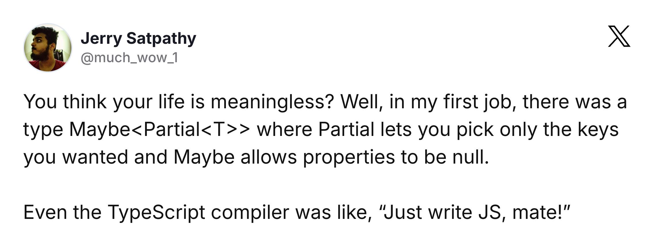 The Most Passive Aggressive Type I Ever Encountered