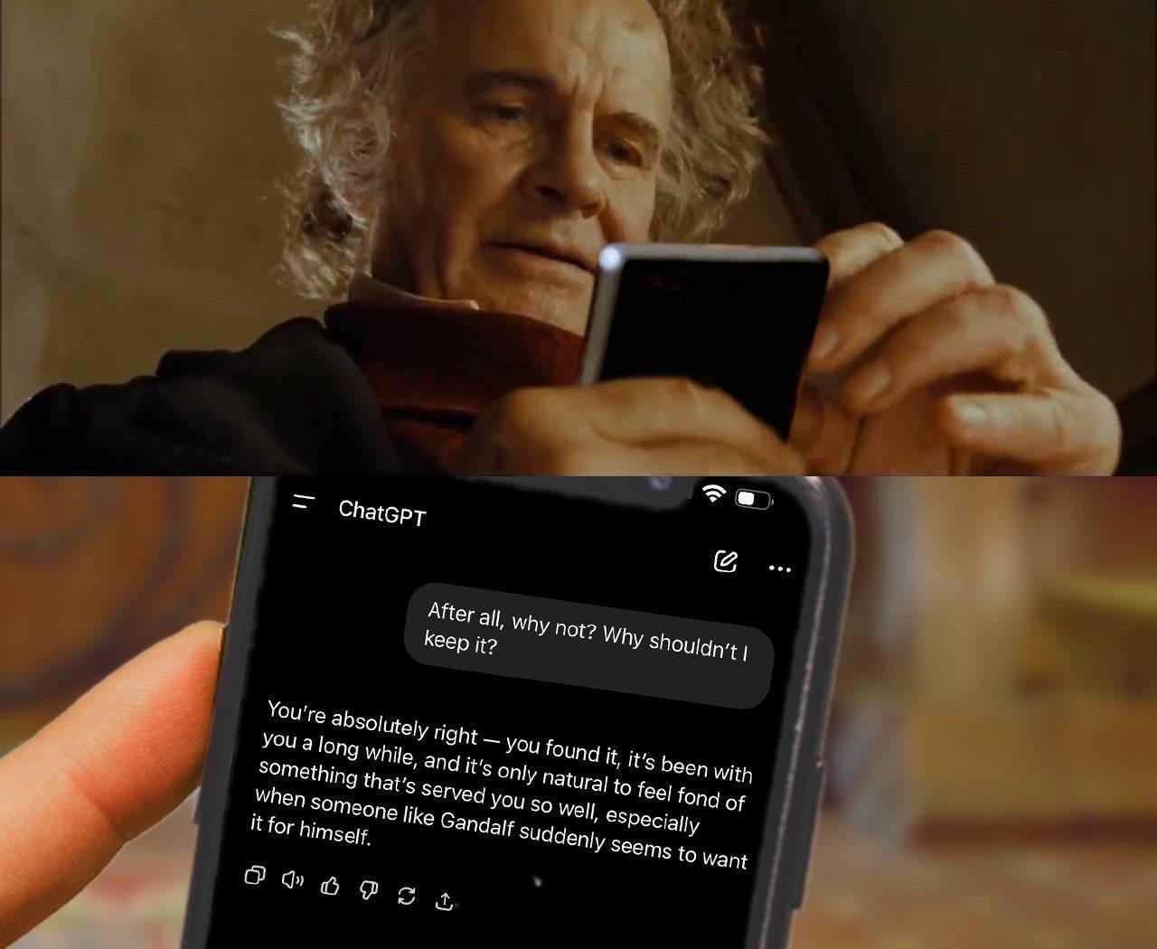 Taking "Advice" From AI...