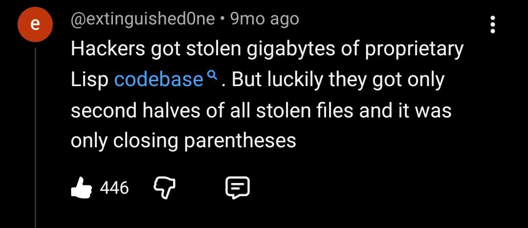 Lisp Best Defense