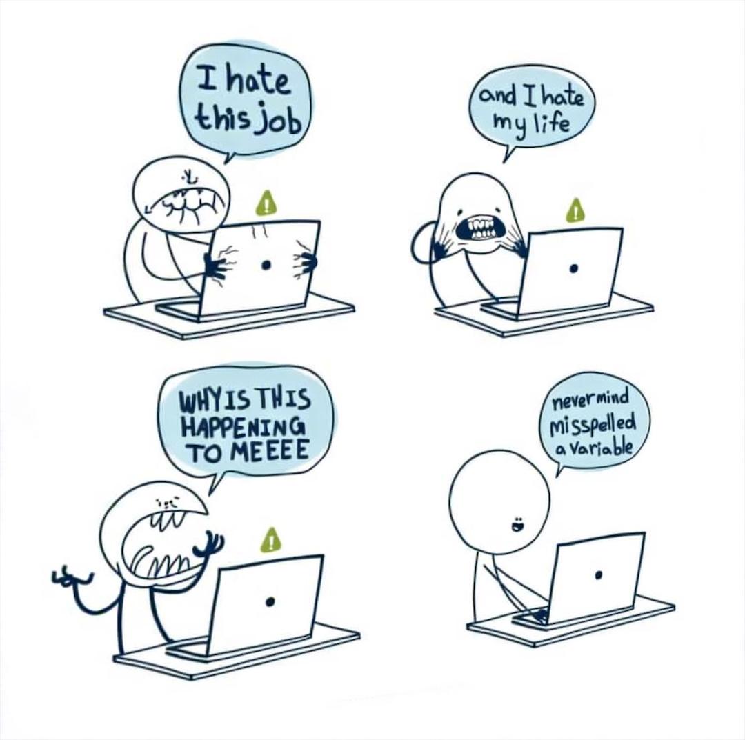 Misspelled Variable Panic