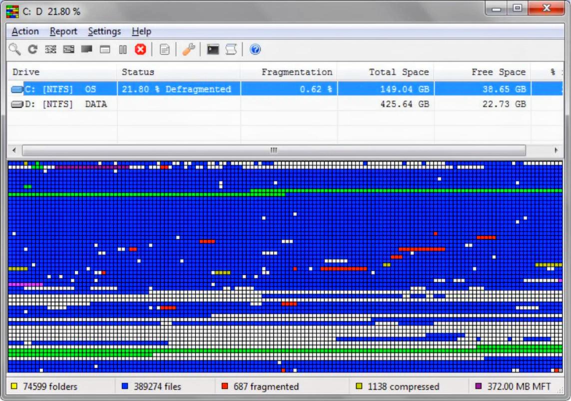 Who Remembers Running Defrag Just To Watch Your Files Physically Move Across The Screen?